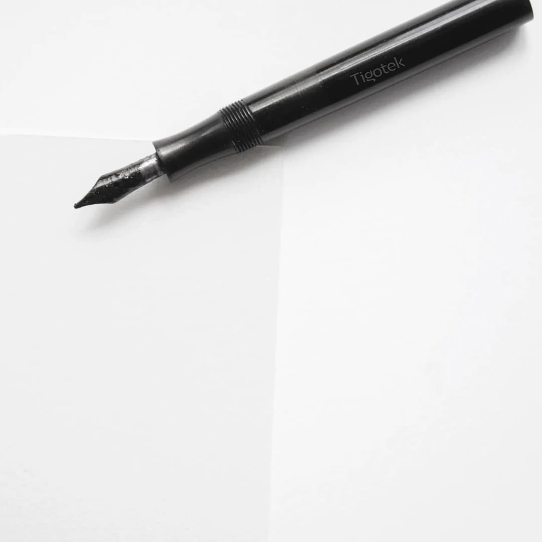 Engraved Fountain Pen